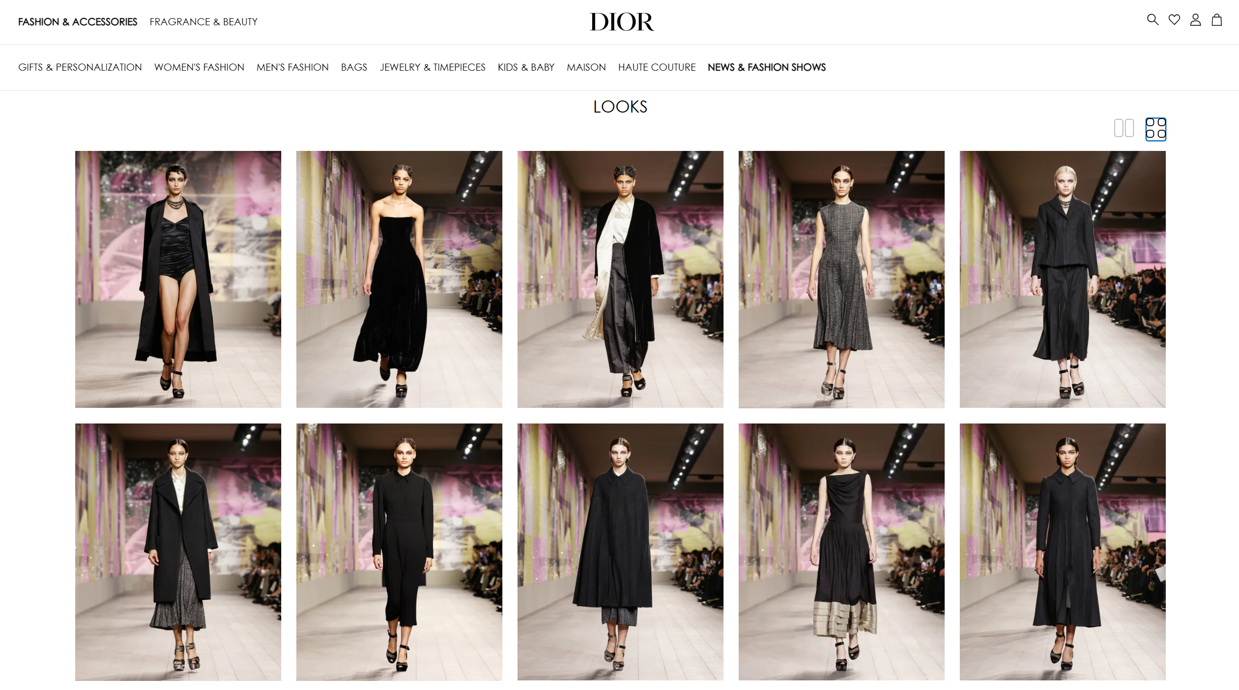 DIOR 向公众敞开高定秀场大门近距离欣赏其中的艺术装置